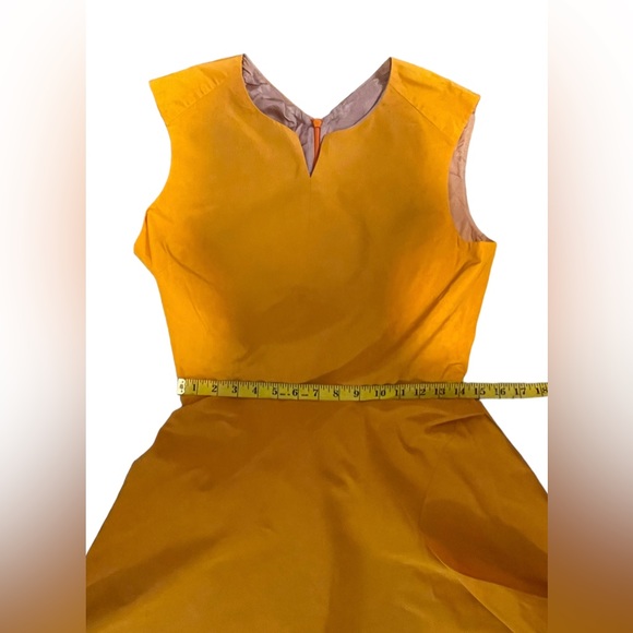 Jil sander Orange Flare Dress size 44/US:XL - Picture 11 of 13